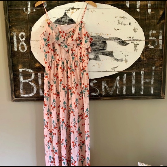 Bohemian Floral Summer Maxi Dress S M L NWT - Picture 5 of 6
